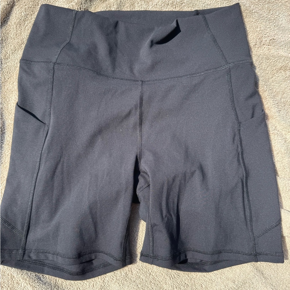 Fabletics Women's Black Bike Shorts